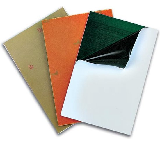 Velleman Fotogevoelige printplaat, dubbelzijdig, presensitized, 115 x 270 mm, glasvezel, veelkleurig