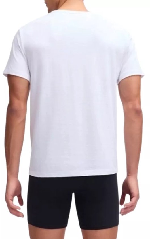 Under Armour Performance Cotton Crew Neck T-Shirt - 4-pack - maat L - White