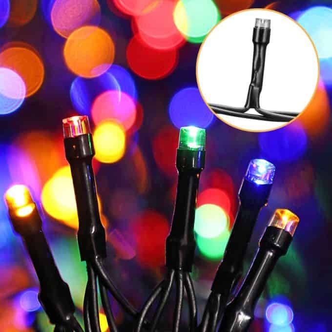 Monzana Lichtsnoer 400 LEDS – Afstandsbediening Timer – Multicolor