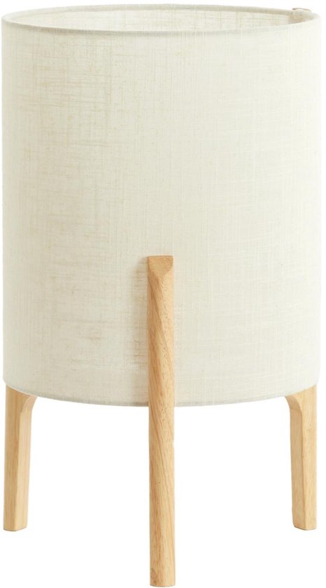 Light & Living Tafellamp Bruin - Hout - Ø28 x 44 cm - E27