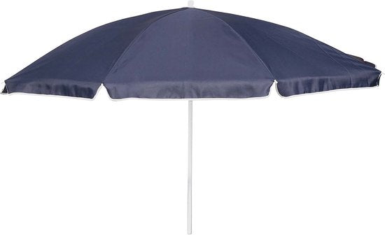 Bo-Camp - Parasol - Met knikarm - Ø 165 cm - Blauw