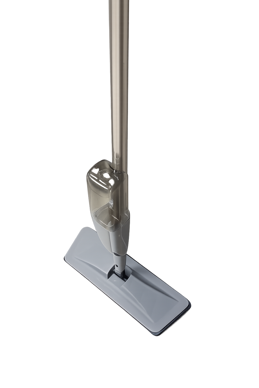 UltraClean Microfiber Vloermop met Spray - 118 cm - Grijs