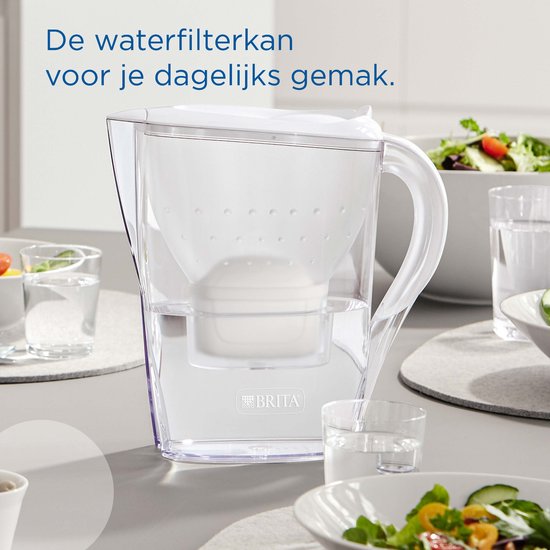 BRITA - Waterfilterkan - Marella Cool - 2,4L - Wit - incl. 1 MAXTRA PRO ALL-IN-1 filterpatroon