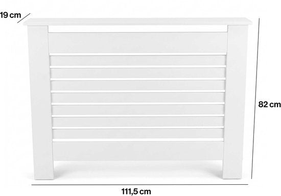 VDD - Radiatorombouw - Verwarming decoratie - Wit