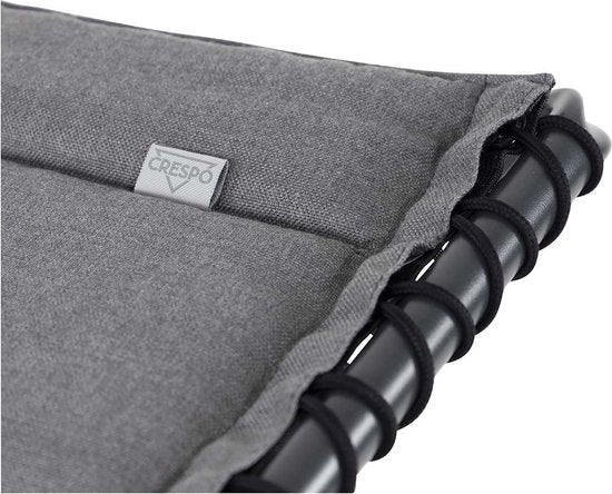 Crespo - Voetenbank voor lounger - AP/306 - Tex-Comfort - Licht grijs