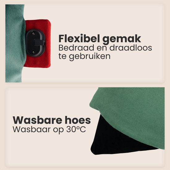 Auronic Warmtekussen Classic - Pastelgroen - 45x60 cm