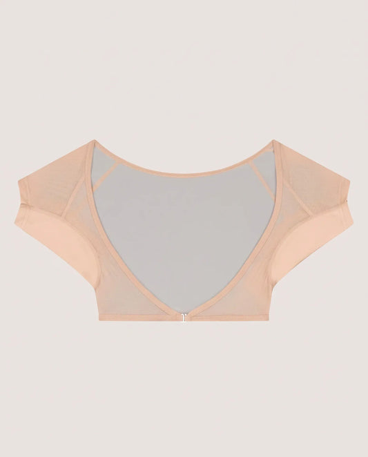Fibershirts Anti-zweet top voor dames - Huidskleur - XS