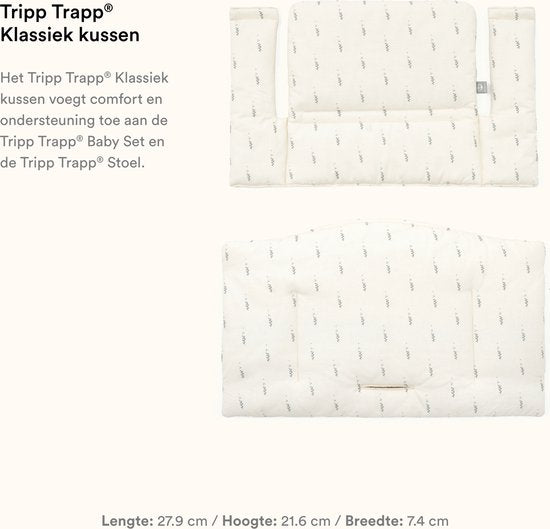 Stokke® Tripp Trapp® Klassiek Kussen - Wheat Cream