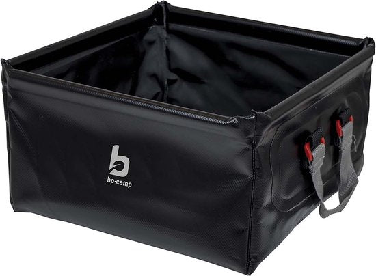 Bo-Camp - Afwasbak - Opvouwbaar - 12 Liter - Zwart