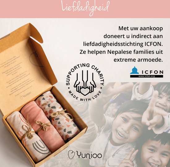 Yunioo Universele Wieglaken Set │ Hoeslaken Baby voor Kinderwagen, Verschoonmand en Mozesmand │ Aankleedkussenhoes │ Kraamcadeau babyshower │ 3-pak │40x80 cm elastisch