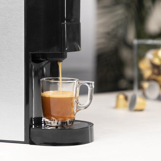 Princess 249450 Multi Capsule Filter-koffiezetapparaat - Staal 4-in-1 - Geschikt voor meerdere koffiesoorten