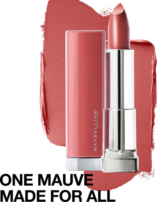 Maybelline Color Sensational Made For All Lippenstift - 373 Mauve For Me - Nude - Glanzend