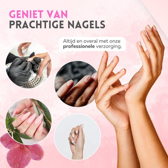 Beeperfect® Elektrische Nagelvijl Pocket Edition - Nagelfrees - Manicure en pedicure set - Draadloos - 6000MaH Accu - Inclusief 26 bitjes 60 schuurrolletjes en 5 accessoires - 40.000RPM