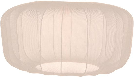 Lampenkap K41931S Ø60 cm - Beige Crème Textiel - Handgemaakt Design - Anne Light Home