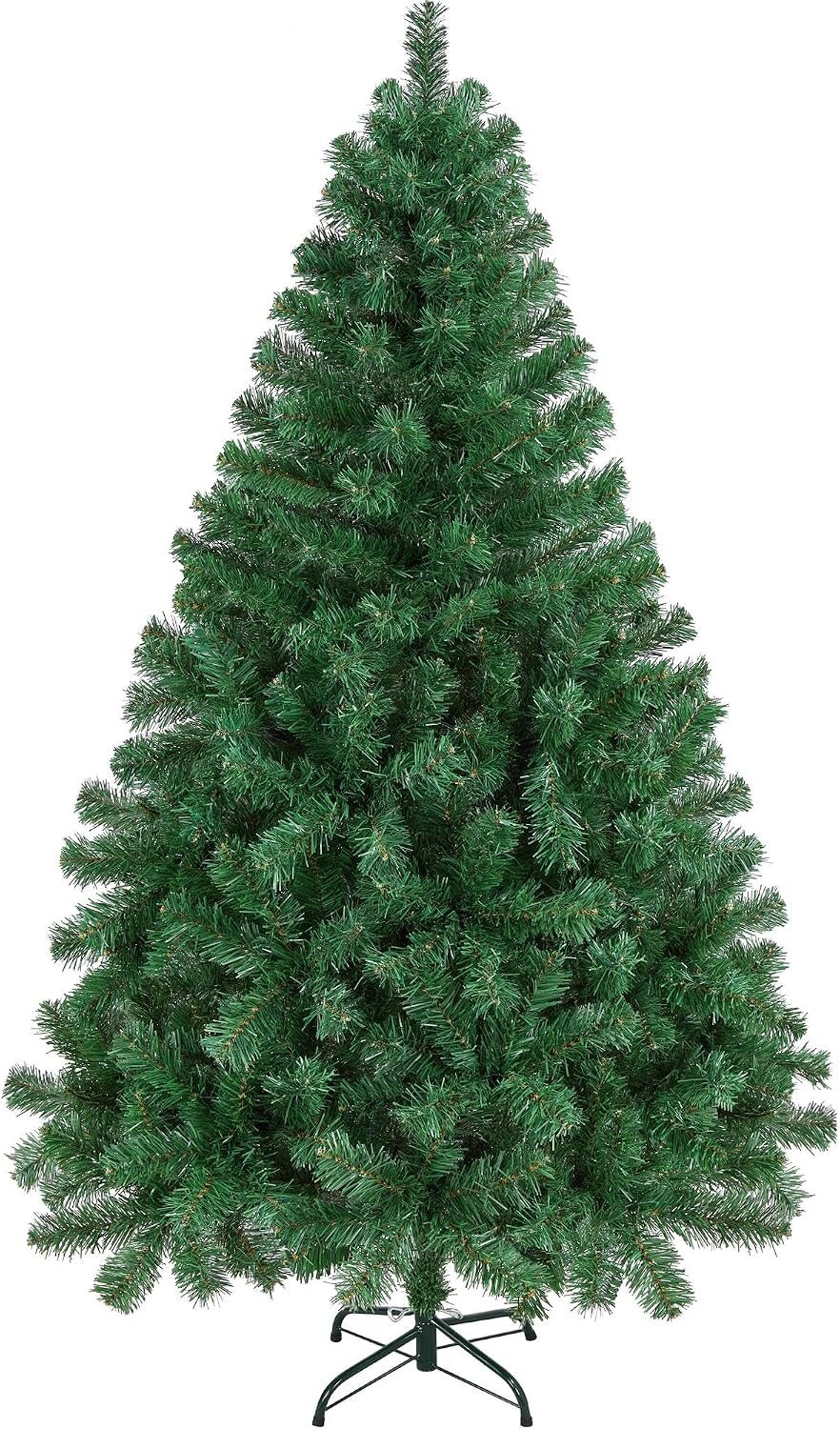 aheetech Kunstkerstboom - 182 x 93 x 93 cm - Groen - 528 Takpunten