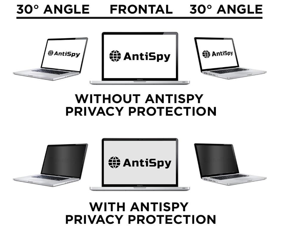 AntiSpy Privacy Schermfolie voor MacBook Air 13" - Magnetisch - Herbruikbaar