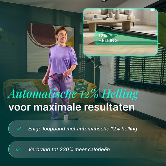Dreaver Climb - 2 in 1 Loopband Inklapbaar 6KM/U - Inclusief App & Accessoires - Hardloopband - Treadmill - Wandelband - Walking pad - Voor Thuis