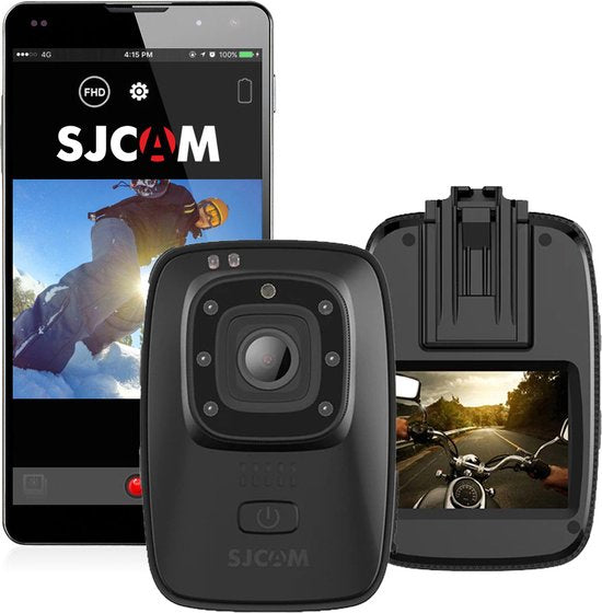 SJCAM A10 QuadHD Wifi body cam en dashcam voor auto