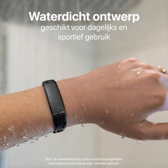 Activity Tracker - Waterdicht IP68 - Meet Hartslag, SpO₂ en Slaap - Stappenteller - Geanodiseerd Aluminium - BREND-App - Roze - BREND BR-2249