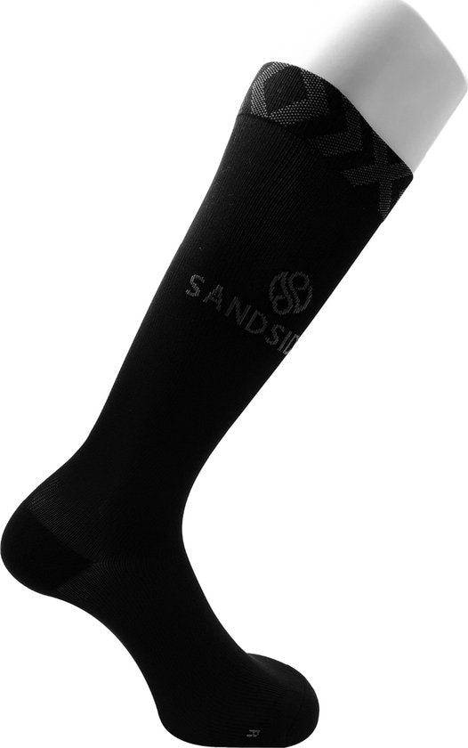 Sandside Compressiekousen Premium Dagelijks Gebruik - 2 Paar - Steunkousen Vrouwen en Mannen - Compressie sokken - Hardloopsokken - Sportsokken - Maat 36-40 S/M