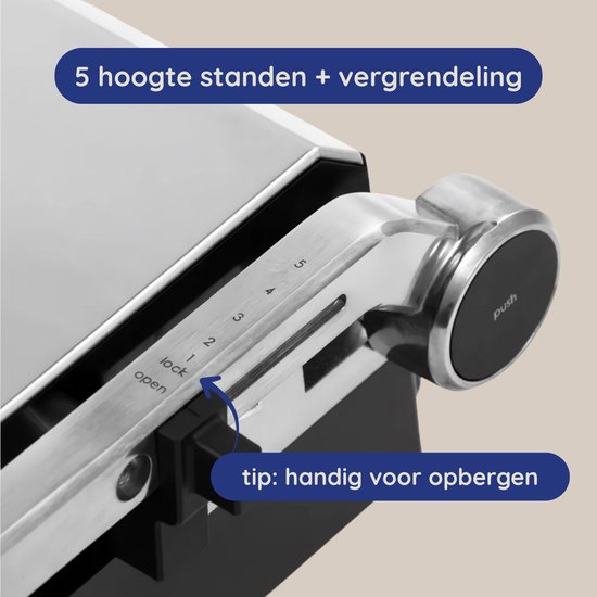 Safecourt Kitchen Contactgrill – Paninigrill en Tosti ijzer – Uitneembare PFAS-vrije platen & vaatwasserbestendig – Groot grilloppervlak – snel warm (2200W) – Tosti-apparaat