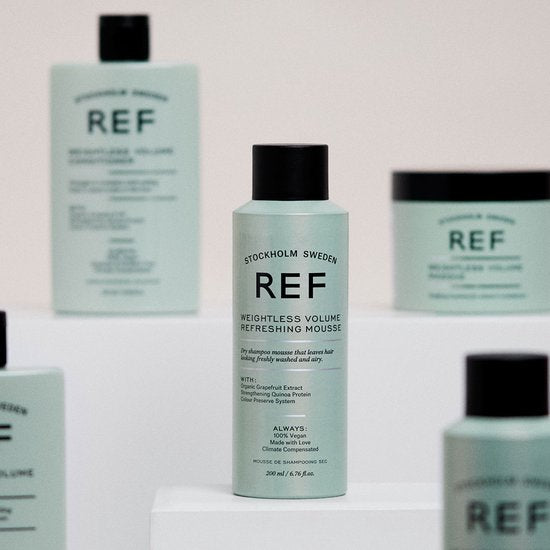 REF Stockholm - Weightless Volume Mousse - 200 ml (2-in-1 Innovatie Droogshampoo & Volume Mousse)