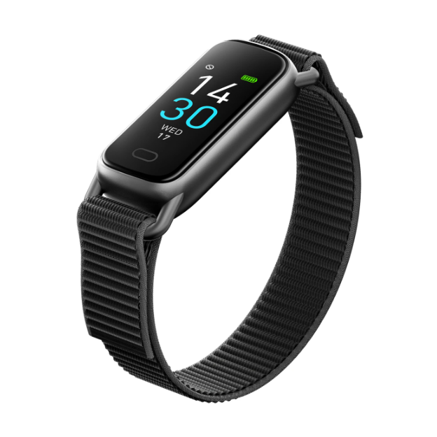 Fittek GTL1 Smartwatch - Zwart - 24/7 Gezondheidsmonitoring - 7 Dagen Batterijduur