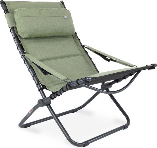 Crespo - Loungestoel - AP/262 - Tex-Comfort - Groen