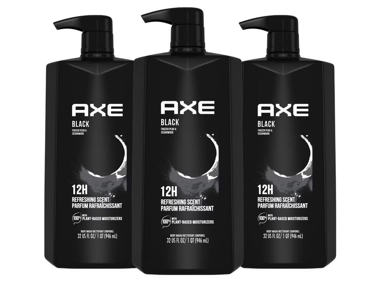 Axe Douchegel Black - Verfrissende Geur - 3x 1 Liter