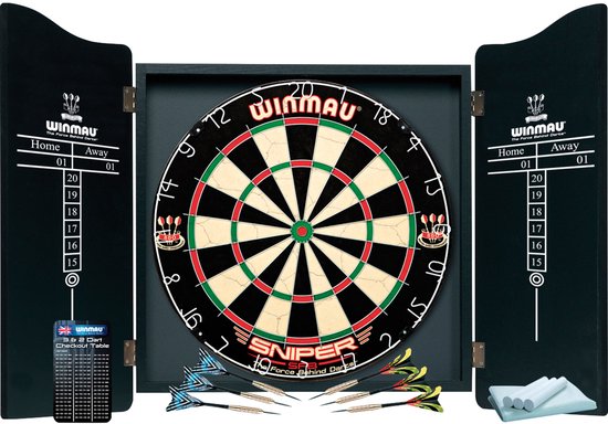 Dartset Winmau pro kabinet, bord en pijlen