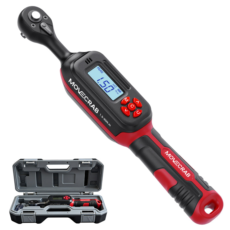 movecrab digitale momentsleutel - 4,2 tot 85 Nm