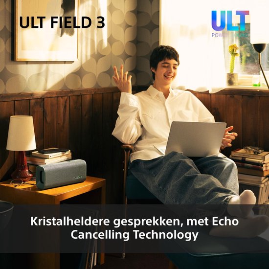 Sony ULT FIELD 3 - Bluetooth Speaker - Zwart