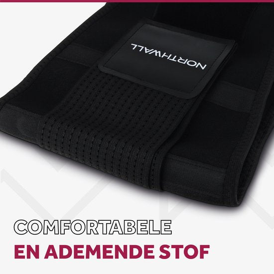 Northwall Rugbrace onderrug - Rug Corrector tegen Lage Rugpijn - Rug ondersteunend - Zwart - Maat S