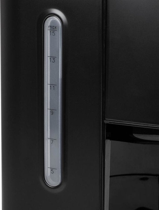 Princess 246060 Koffiezetapparaat – 1.5L - 10-15 koppen – Filterkoffiezetapparaat - Zwart