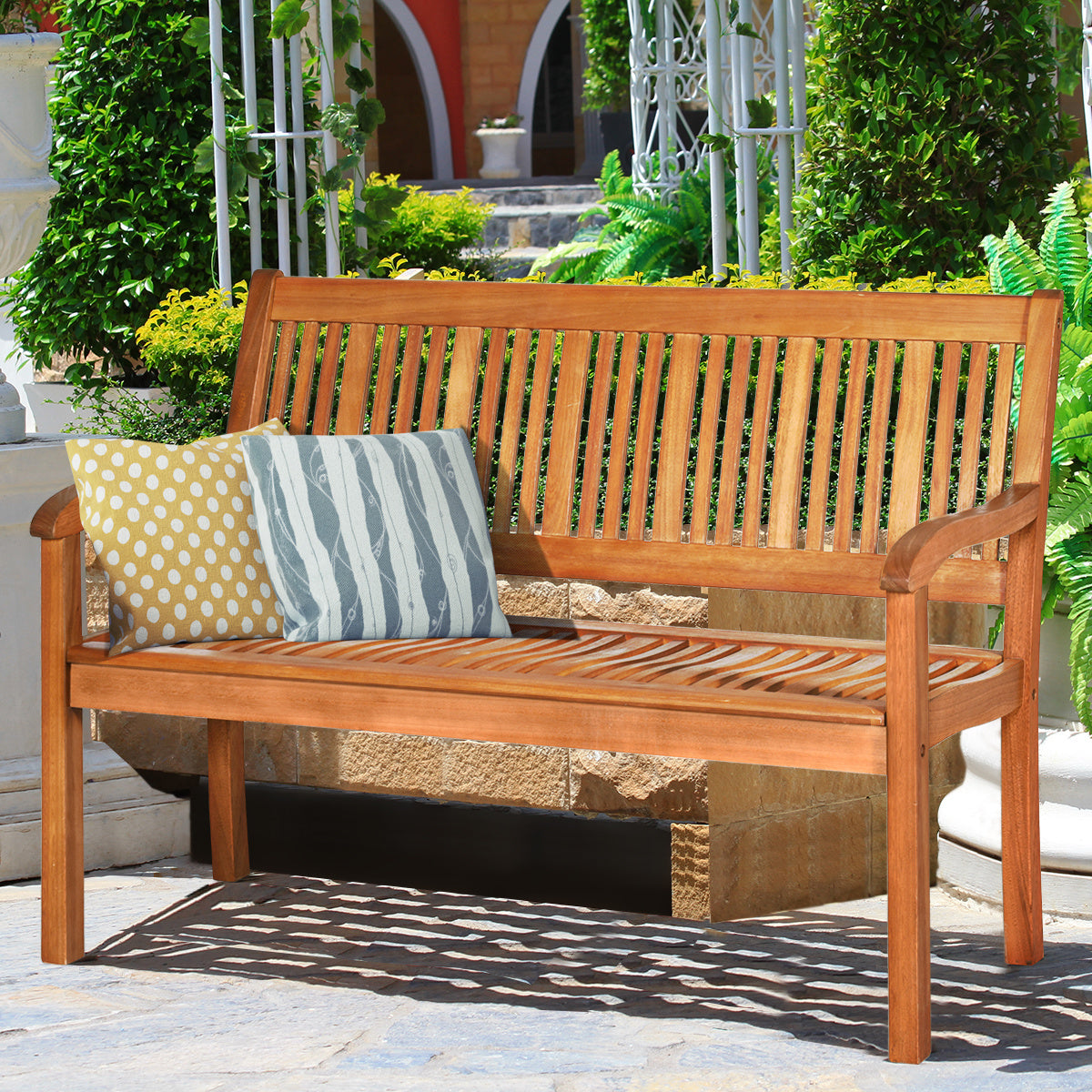 Coast Houten Tuinbank voor 2 Personen - 126 x 63 x 91 cm