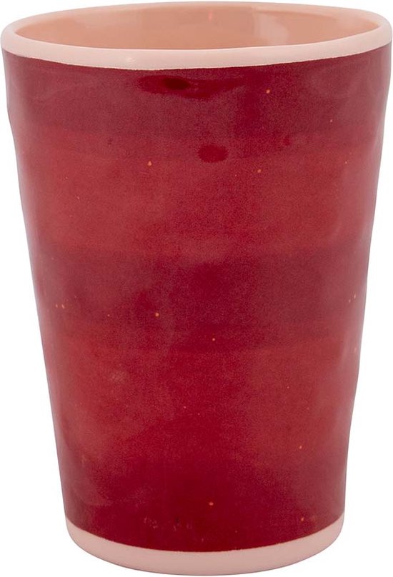 Bo-Camp - Beker - Halo - 400 ml - 4 Stuks - Melamine - Terra
