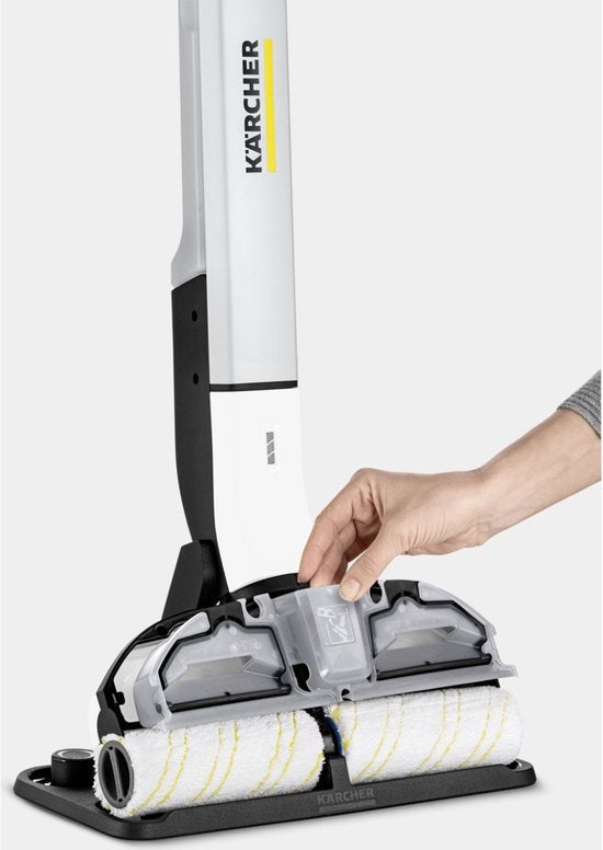 Kärcher EWM 2 Elektrische dweil - Lithium-ion - Looptijd accu 20 min. - 60 m² - per acculading - Wendbaar scharnier