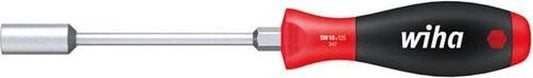 Wiha 347 SoftFinish Dopschroevendraaier met zeskantaanzet - Zeskant - 10 x 125mm