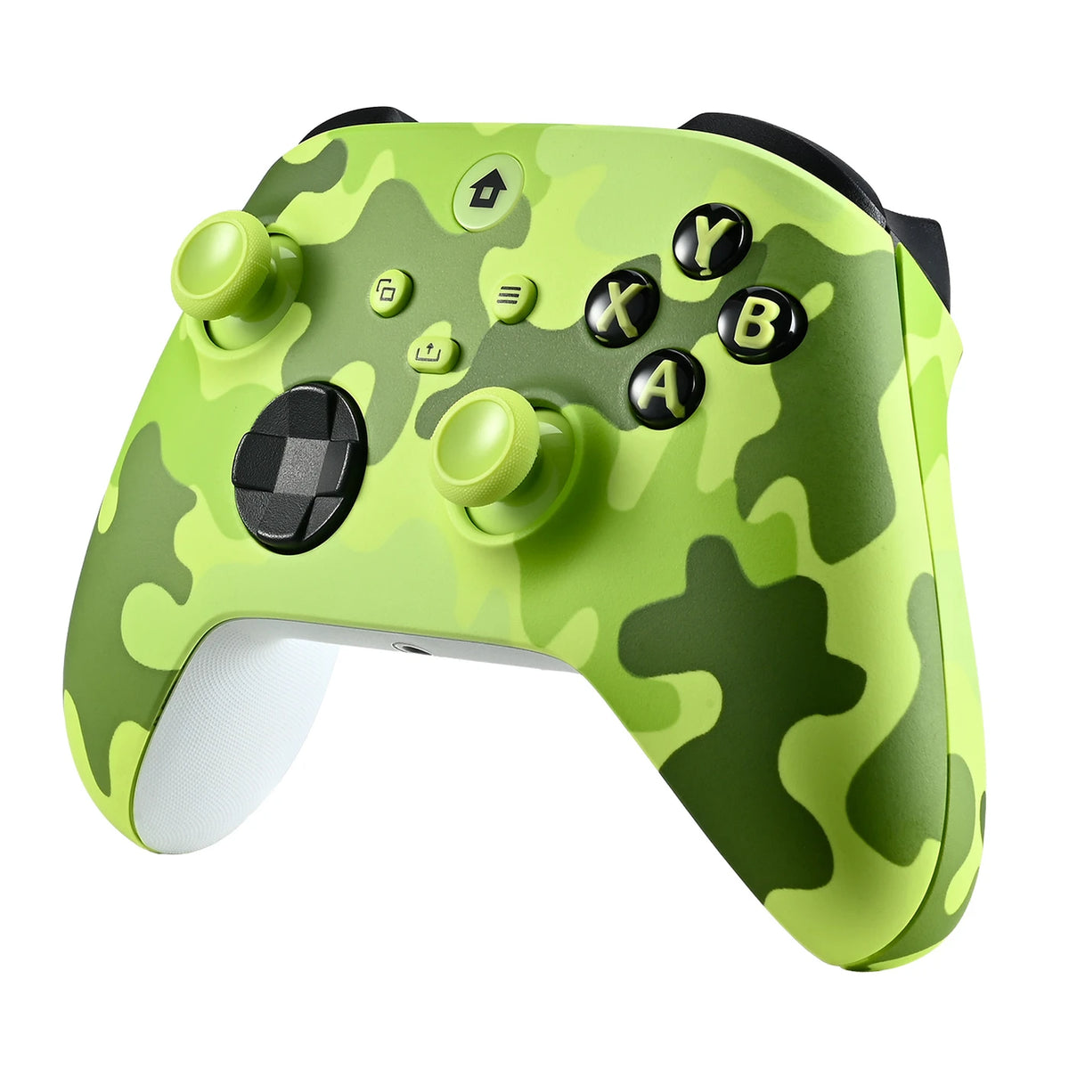 Rexsun WR007 Draadloze Gamecontroller - Camouflagegroen - 2.4G, Xbox One/PC, Trilfunctie