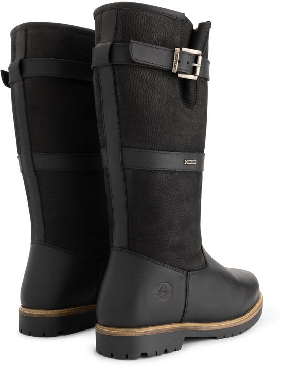 Travelin' Gronvik Heren - Outdoorlaarzen - Wol gevoerd - Zwart