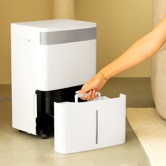 VONROC Luchtontvochtiger – 40L/dag – 5,5L watertank – Wifi & app-bediening –Zilverionenfilter & carbon filter