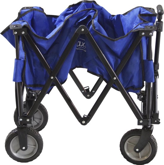 AXI AB110 Opvouwbare Bolderwagen in Blauw - Bolderkar - Inclusief handige draagtas - Metaal