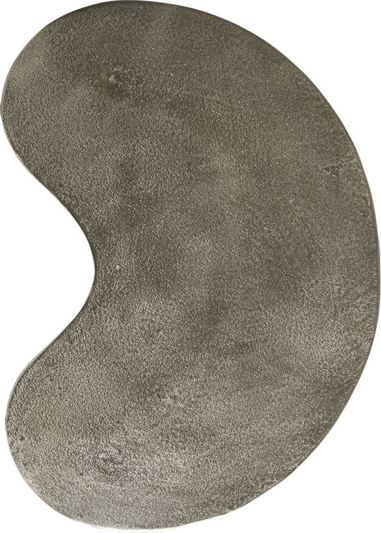 Light & Living Organische Bijzettafel Linos 67 x 49cm - Nikkel