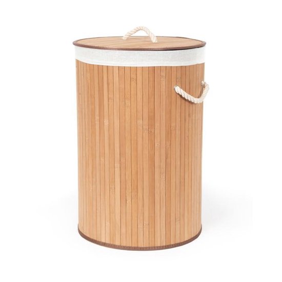 Compactor Wasmand Bamboe 40 X 60 Cm Bruin