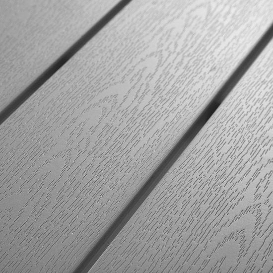 tectake® - Tuintafel Maren - Vierkant 90x90x74,5cm - grijs - 402955