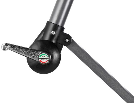 Lifa Garden Hangende Parasol met Hoes - Grijs