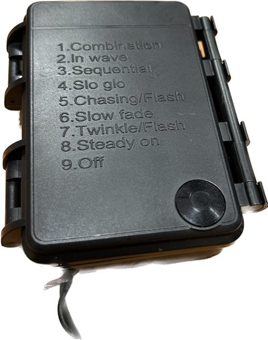 Micro Cluster 200 led - 4m - extra warm wit - Batterij - Lichtfuncties - Geheugen - Timer
