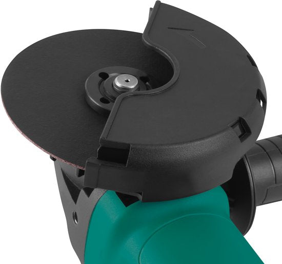VONROC Haakse slijper 900W - Ø125mm – 11.000 tpm – Inc. zijhandgreep voor links- en rechtshandig gebruik – 3 meter kabel - excl. slijpschijf