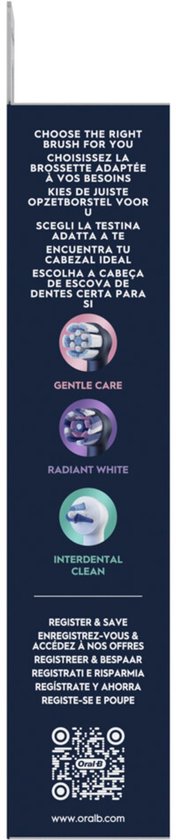 Oral-B Opzetborstels iO Ultimate Clean Zwart - 8 stuks