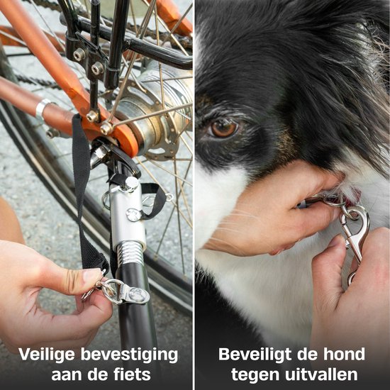 TrevoPet - Hondenfietskar - Hondenkar - Hondenfietskar Opvouwbaar - Hondenfietskar voor Kleine en Grote honden (max. 30kg) - Honden Fietskar - 2-in-1 Hondenfietskar voor Fiets naar Hondenbuggy - Hondenwagen - Geschikt voor E-Bikes en Normale Fietsen